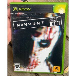 Manhunt (Microsoft Xbox, 2004) Complete In Box - Tested, Working